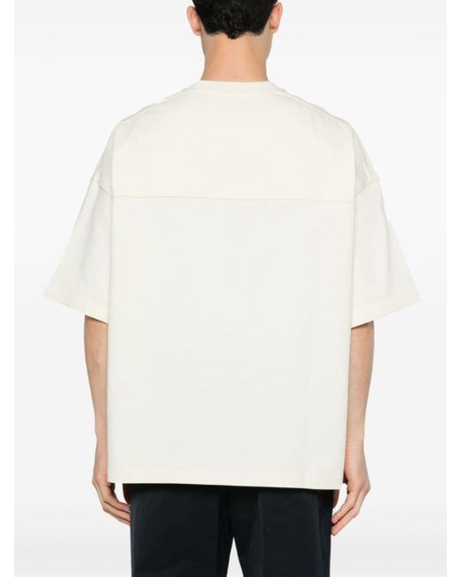 メンズ Bottega Veneta Short-sleeve Cotton T-shirt White