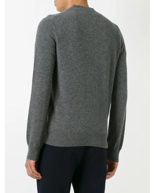 COMME DES GARÇONS PLAY Gray Cardigans for men
