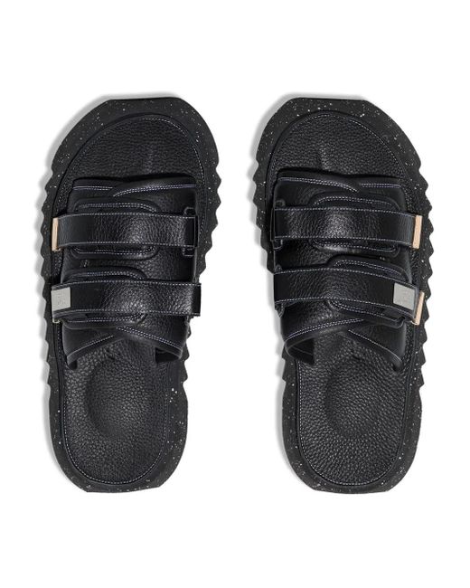 Marsèll Black X Suicoke Double-Strap Sandals for men