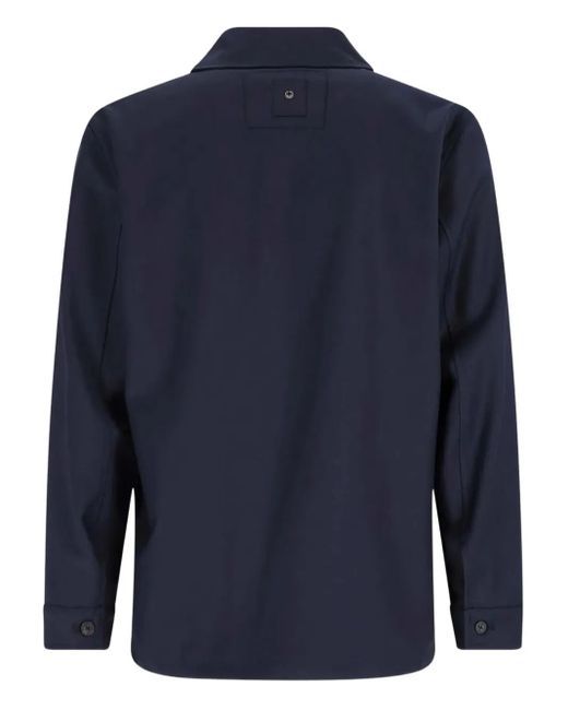 White Sand Blue Buttoned Shirt for men