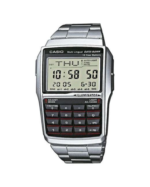 G-Shock Gray Data Bank 50.4Mm Watch