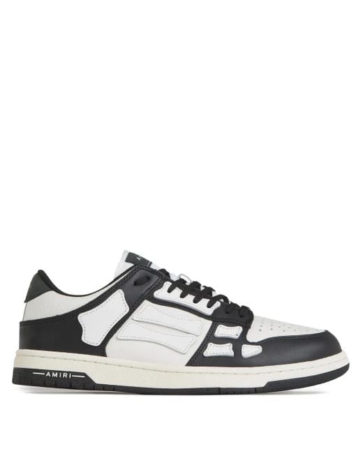 Amiri White Skel Top Leather Sneakers for men