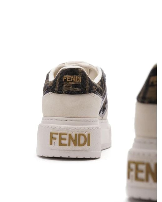 Fendi Brown Sneakers
