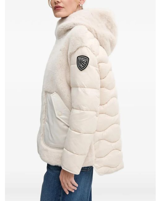 Blauer Natural Hooded Padded Jacket