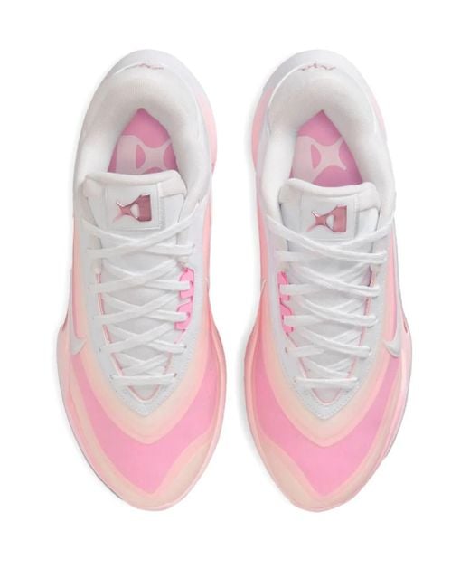 Nike Pink A'One #1 Draft Pick" Sneakers for men