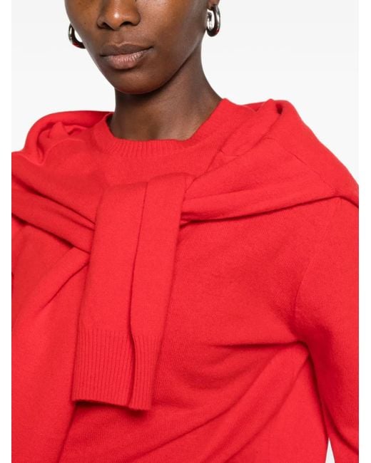 Source Unknown Red Tio Extra Shawl Sweater