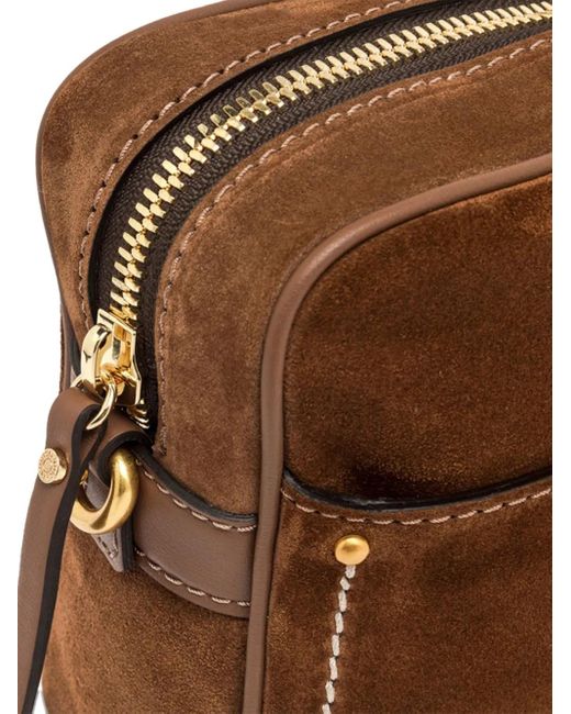 Gianni Chiarini Brown Nina Suede Cross Body Bag
