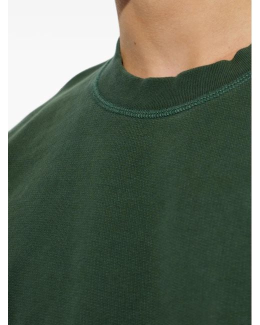 DSquared² Green Logo-Waistband Sweatshirt for men
