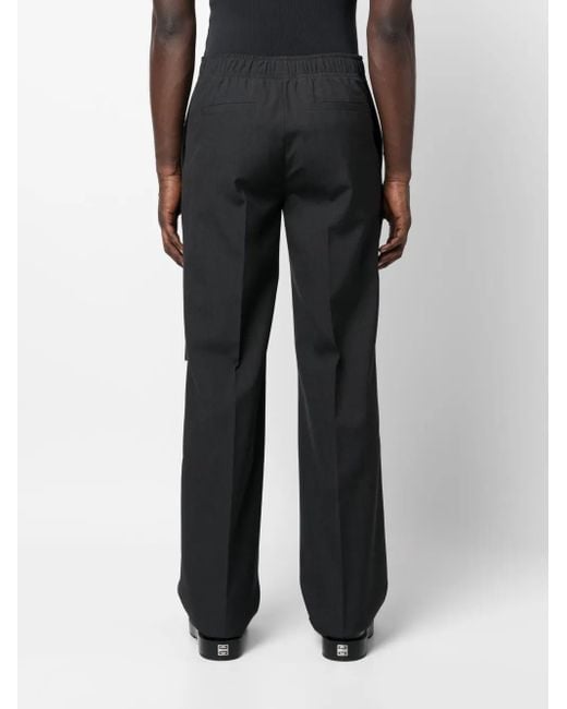 Givenchy Gerafelde Broek in het Black voor heren