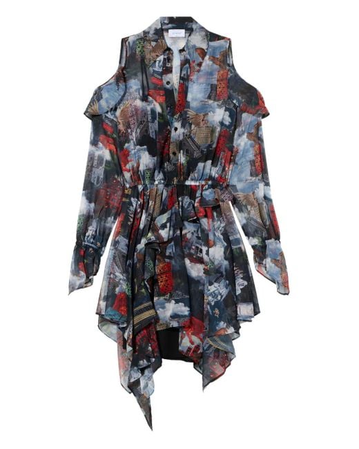 Off-White c/o Virgil Abloh Blue Dresses