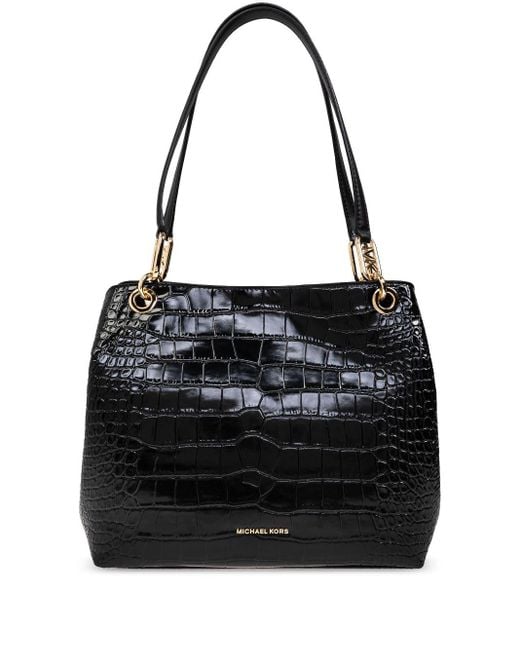MICHAEL Michael Kors Black Large Kensington Tote Bag