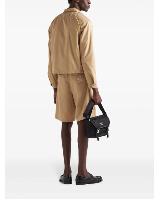 Prada Natural Gabardine-Weave Jacket for men