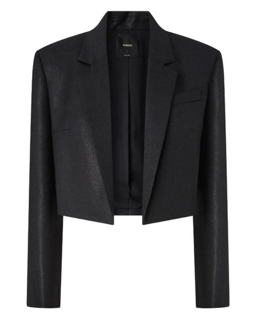 Blazer corto Pinko de color Black