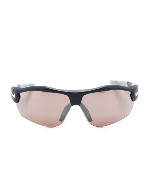 Nike Blue Show X3 Pilot-frame Sunglasses