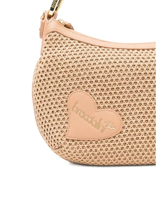 Braccialini Natural Beth Tricot Shoulder Bag