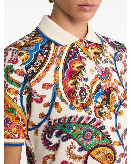 Etro Multicolor Cotton Elastane Shirt Jacket
