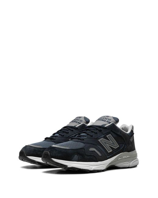 New Balance Black 920 Suede Sneakers for men