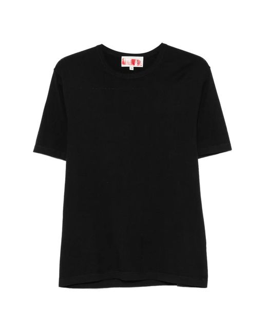 Bompard Black Crew-Neck T-Shirt for men