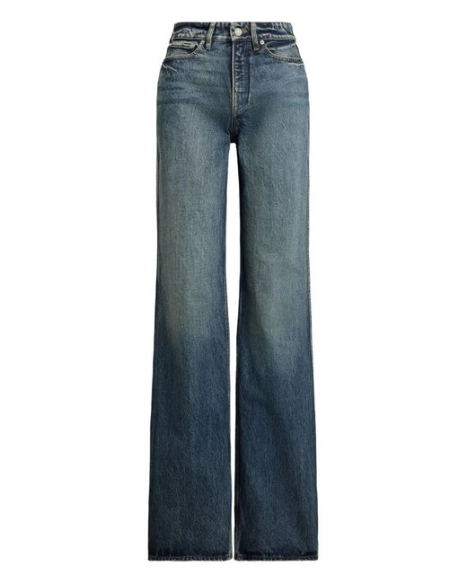 Ralph Lauren Blue Belt-Loops Jeans