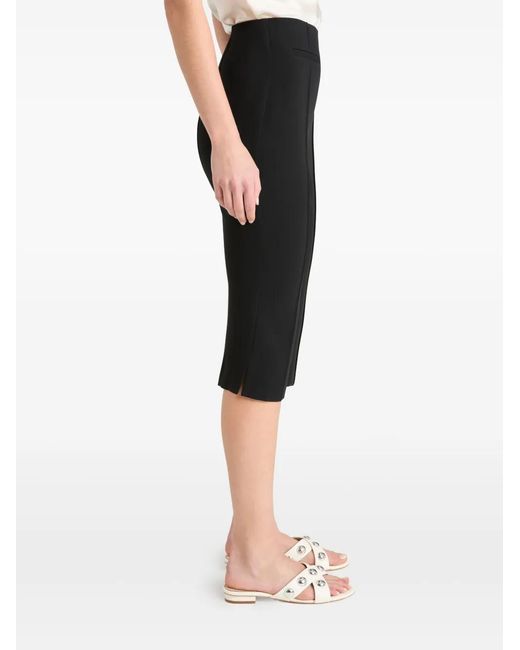 Cinq À Sept Black High-Waist-Hosen