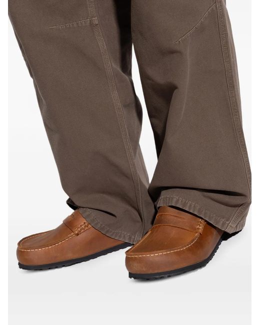 Birkenstock Brown Naples Wrapped for men
