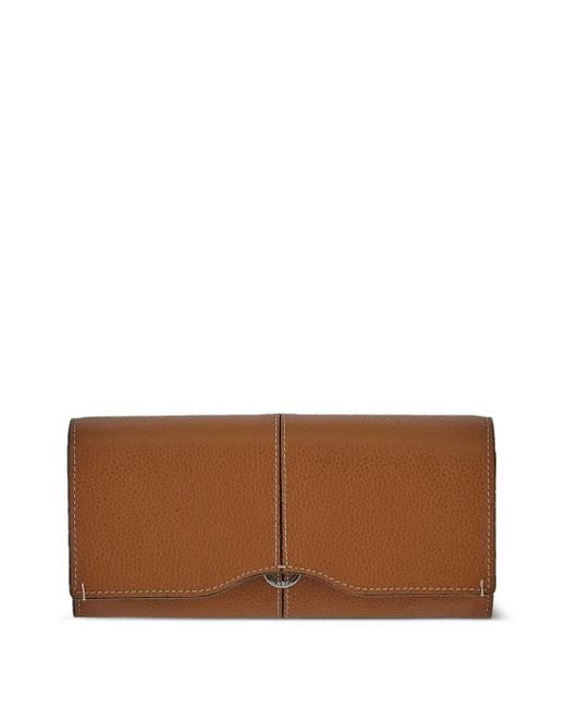 Tod's レザー 財布 Brown