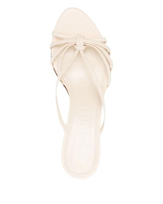 Aeyde Natural Abby Nappa Leather Creamy