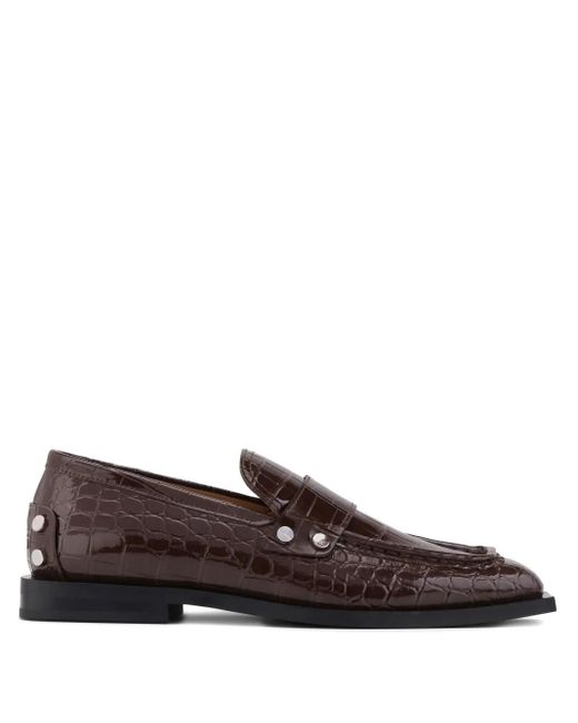 Ganni Brown Jolene Loafers