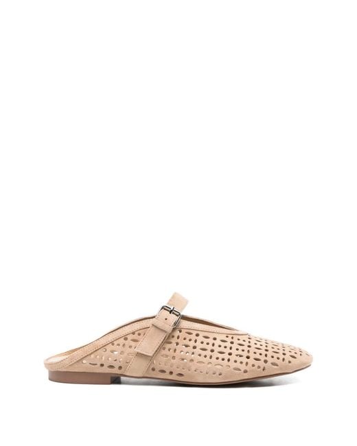 Bibi Lou Multicolor Maia Cutout Flat Mules