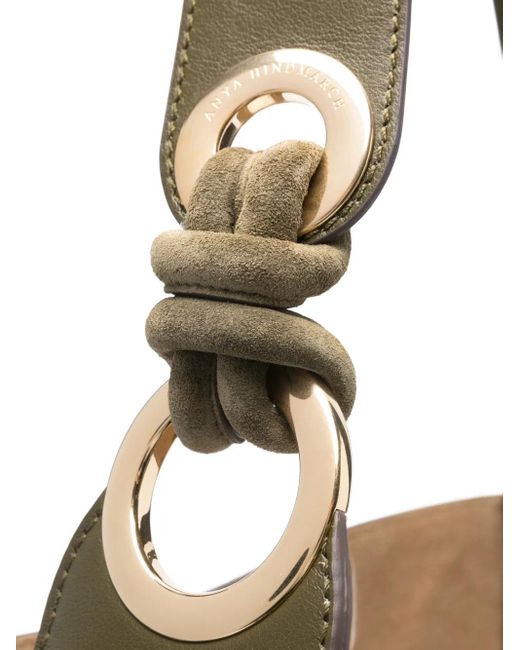 Anya Hindmarch Natural Knot Detail Tote Bag