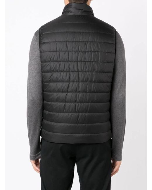 HUGO Gefütterte Weste Mit Reißverschluss in Black für Herren