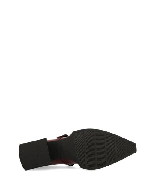 Vagabond Brown 55Mm Vivian Buckle-Strap Block-Heel Pumps