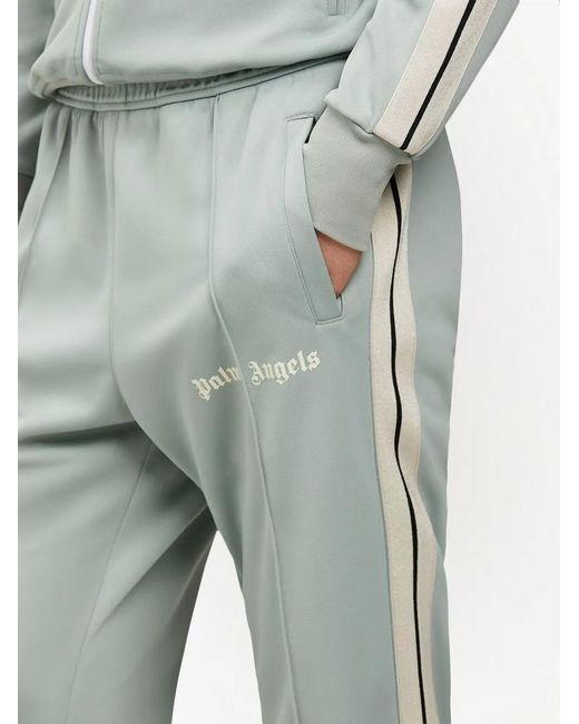 Palm Angels Jogginghose Mit Logo-Print in Blue für Herren