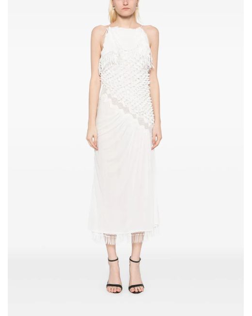 Christopher Esber White Urchin Dress