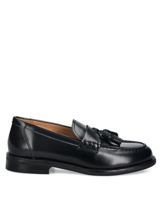 Vagabond Black 26Mm Linn Loafers