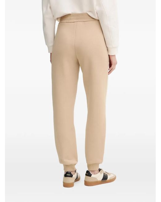 ARMANI EXCHANGE Natural Logo-Patch Trousers