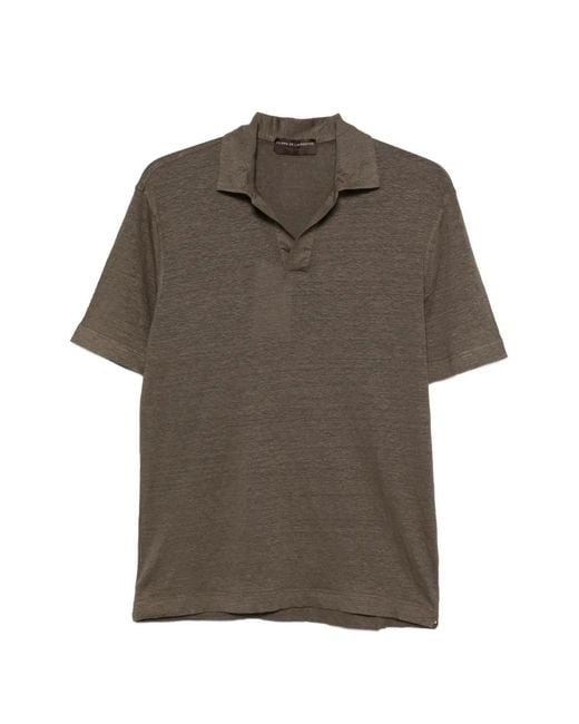FILIPPO DE LAURENTIIS Gray Jersey T-Shirt for men