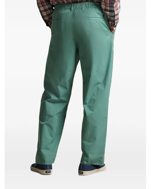 Polo Ralph Lauren Green Drawstring Trousers for men