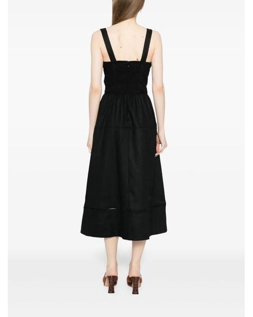 Vestido Everett Reformation de color Black