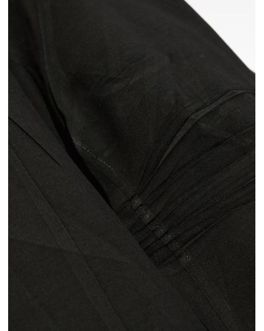 Issey Miyake Black Oversized Blazer