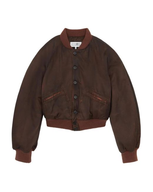 MM6 by Maison Martin Margiela ボンバージャケット Brown