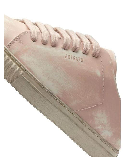 Axel Arigato Pink Clean 90 Low-Top Sneakers