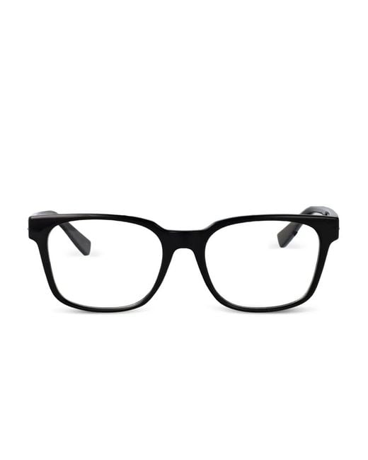 Lacoste Brille Mit Eckigem Gestell in Black für Herren