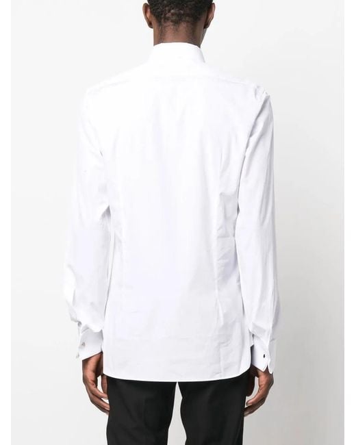 Tom Ford White Shirt With Pleats for men