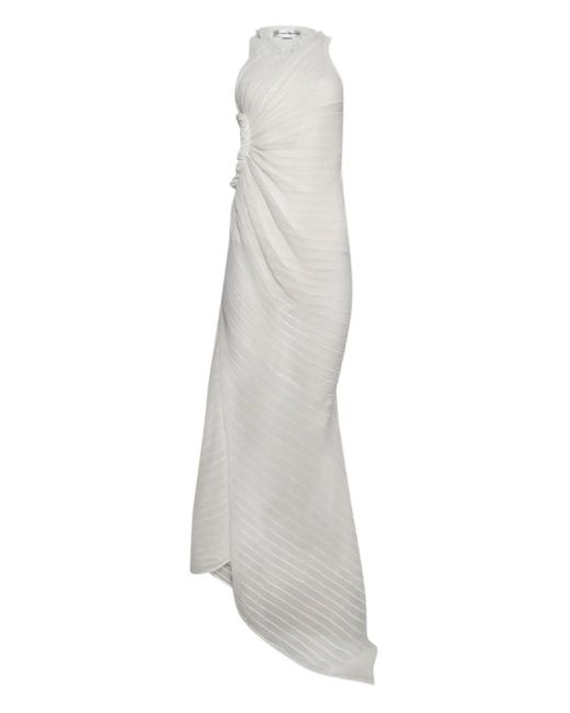 Victoria Beckham Mouwloze Jurk in het White