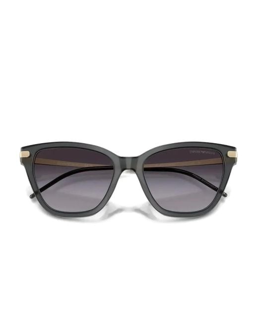 Emporio Armani キャットアイ サングラス Gray