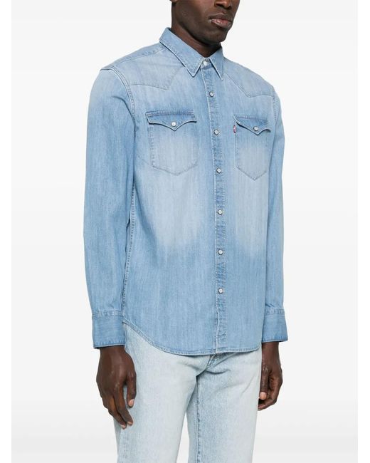 Levi's Blue Shirts for men
