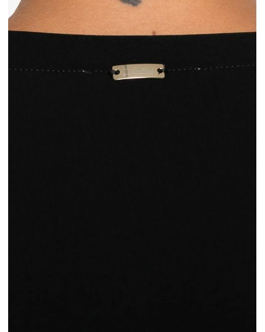 Herno Black Drawstring-Hem Sweatshirt