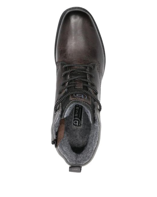 Stivaletti Cedar di Bugatti in Black da Uomo