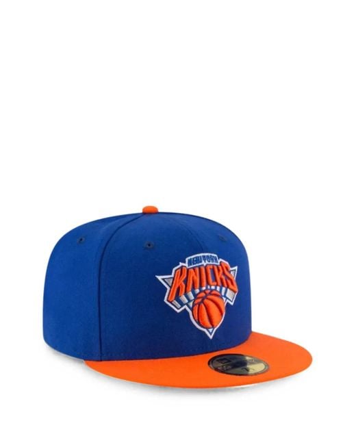 KTZ Blue 59Fifty New York Knicks Cap for men